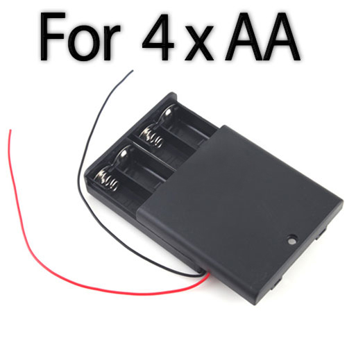 Battery Case Holder-4 X AA